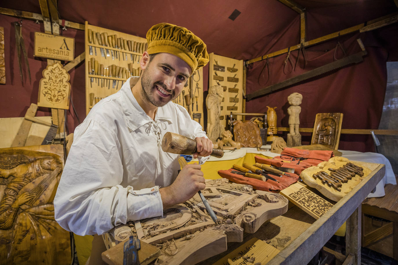 Arranca el Mercado Medieval de Vitoria