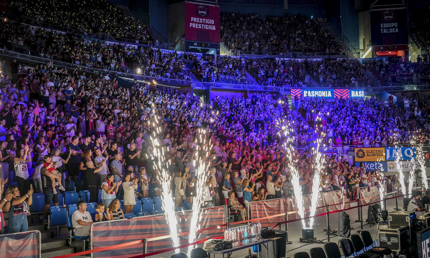 El ambiente del Baskonia-Bilbao Basket. Mucho más que un derbi baloncestístico