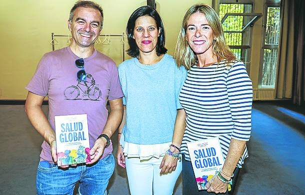 David Montero, Patricia García y Miren Bilbao.