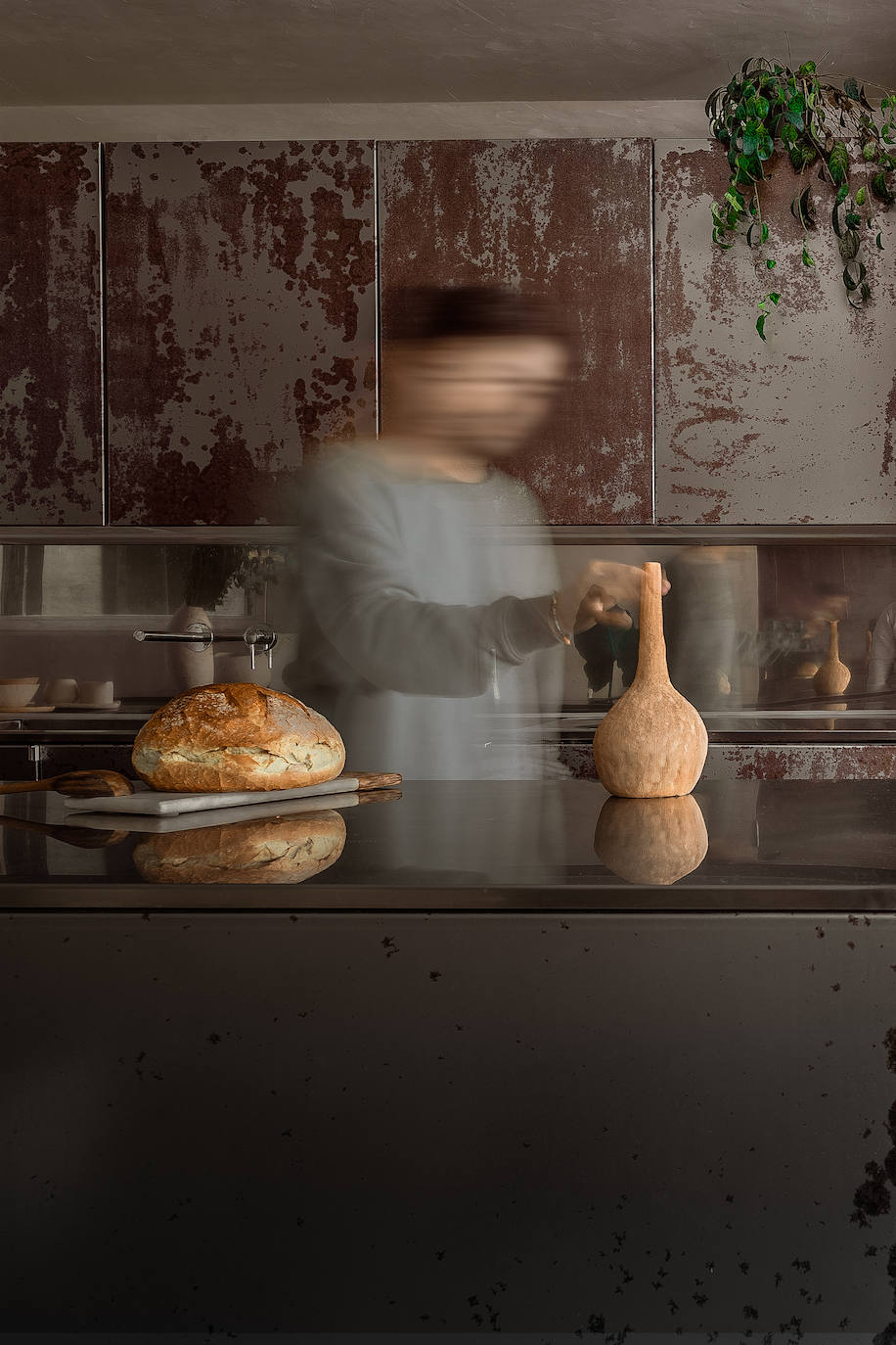 El piso de una pareja en Bilbao que parece del Soho neoyorquino