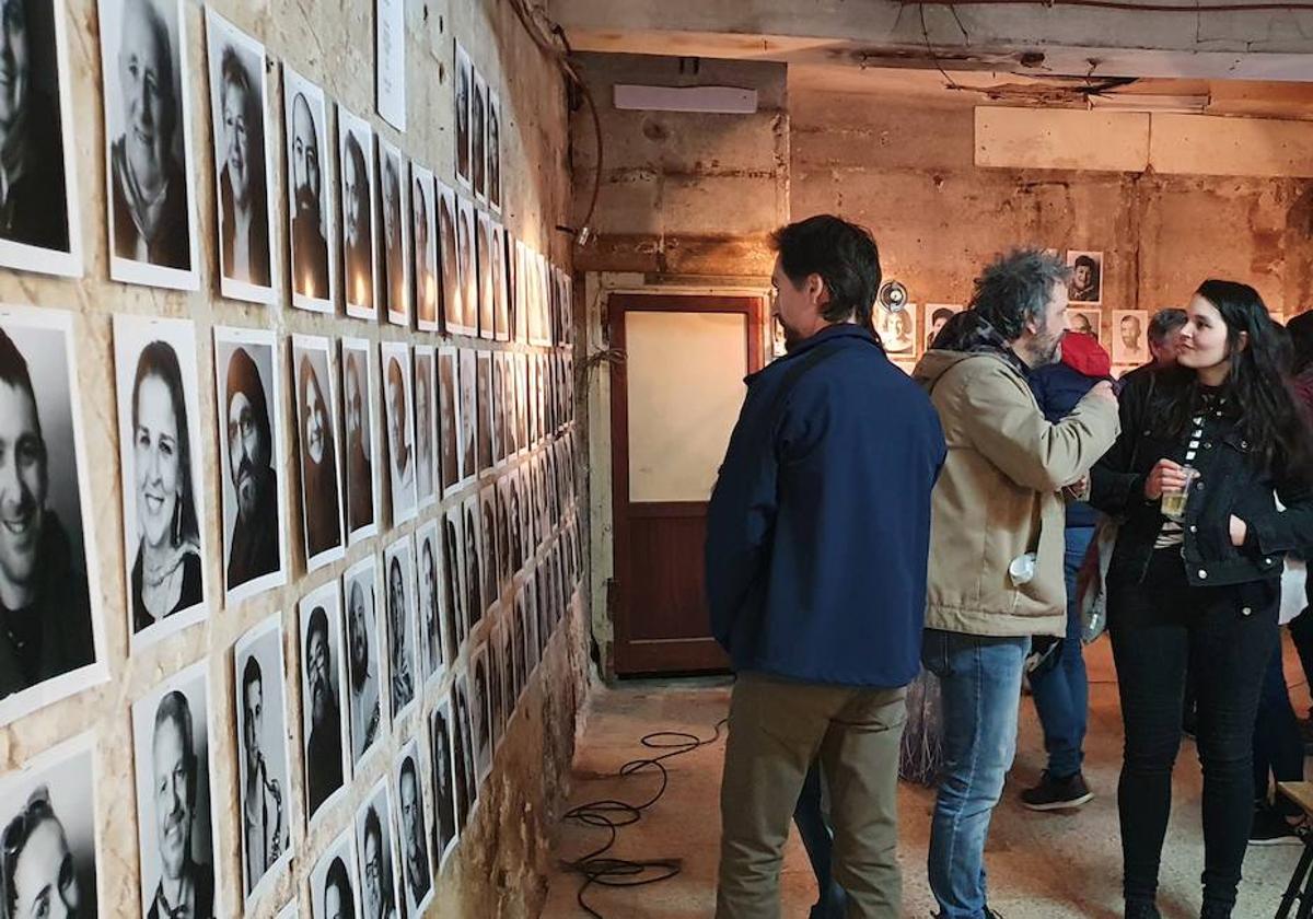 Exposición celebrada en el local de Kulturlab en Llodio.