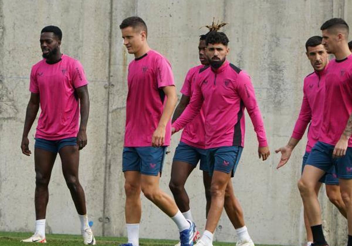 Herrera y Guruzeta entrenan con el grupo y apuntan al Almería