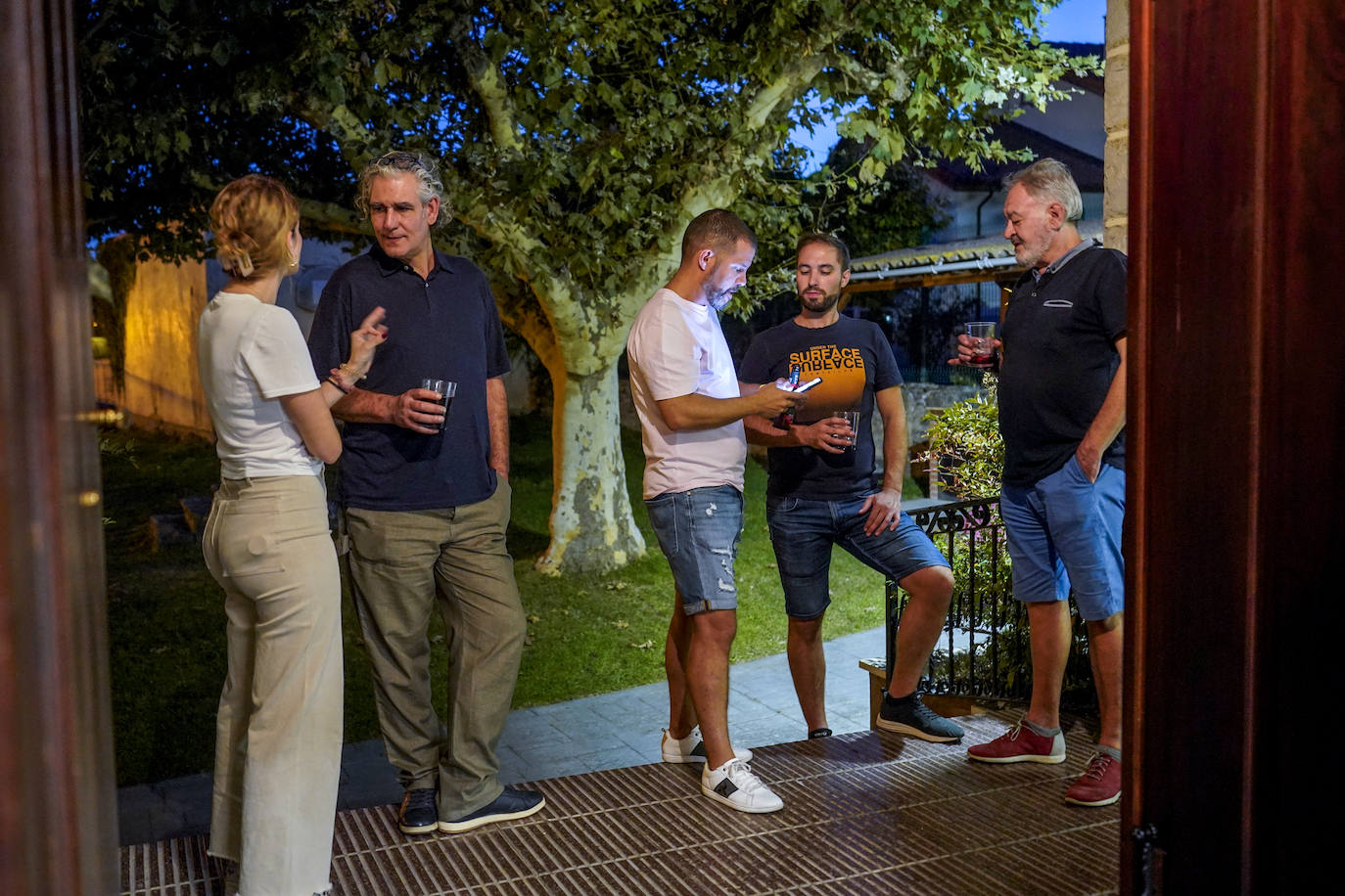 La cena en la sociedad gastronómica Kakiturri, en imágenes
