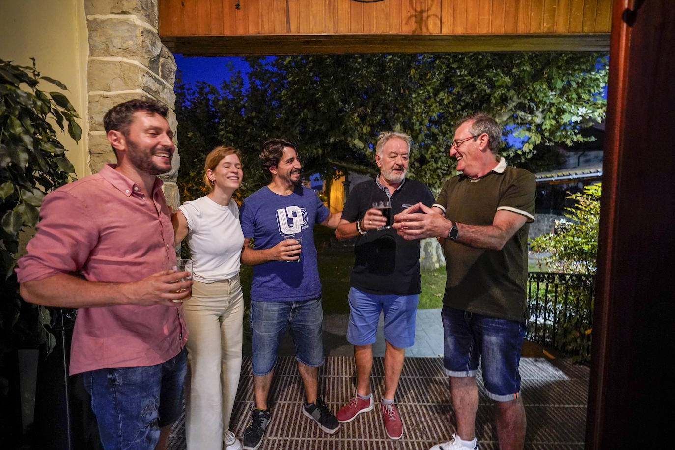 La cena en la sociedad gastronómica Kakiturri, en imágenes