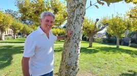 Jesús Etxebarria, presidente de la asociación vasca de 'walking football'.