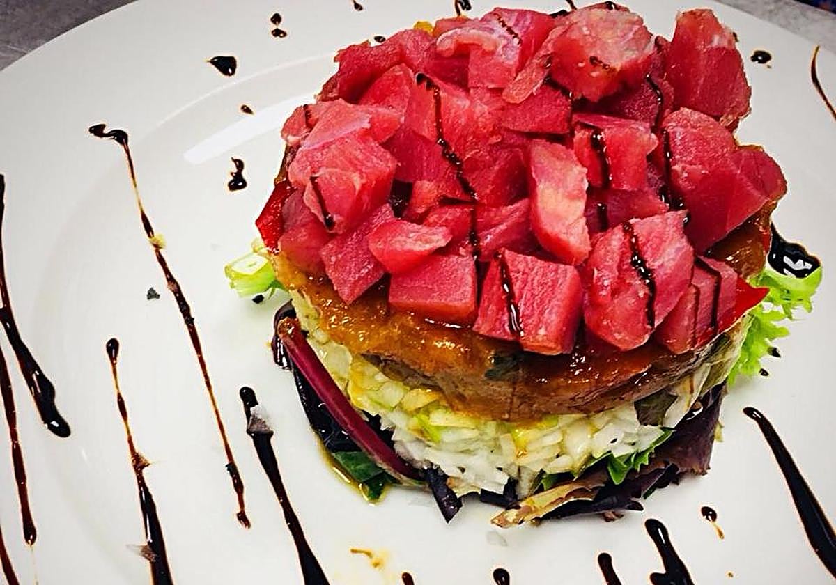 Desde gambas de Huelva a carne de Wagyu en un antiguo palacete en Durango