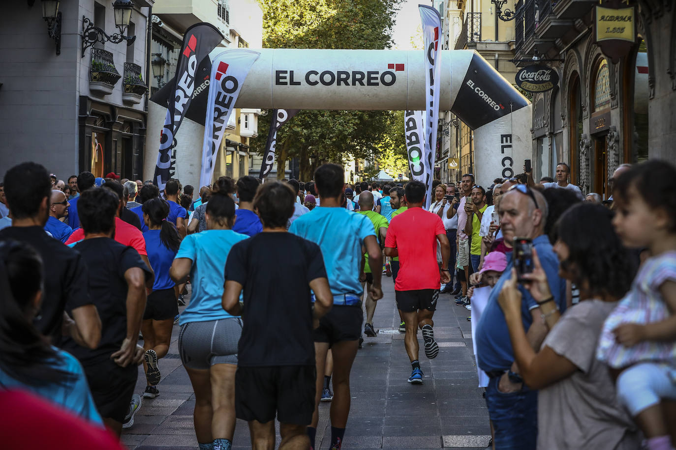 Las imágenes de las Carrera de Empresas