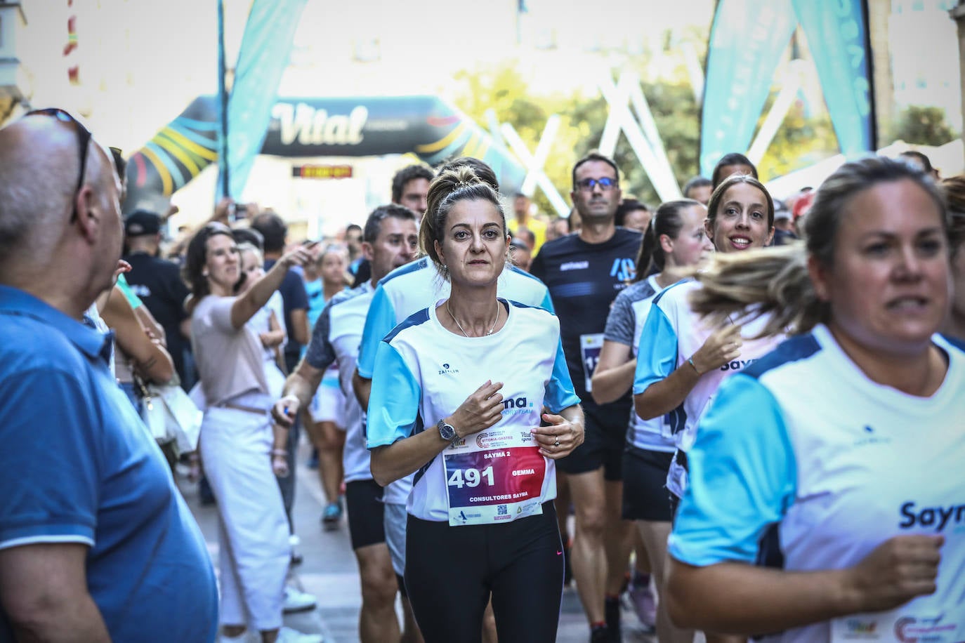 Las imágenes de las Carrera de Empresas