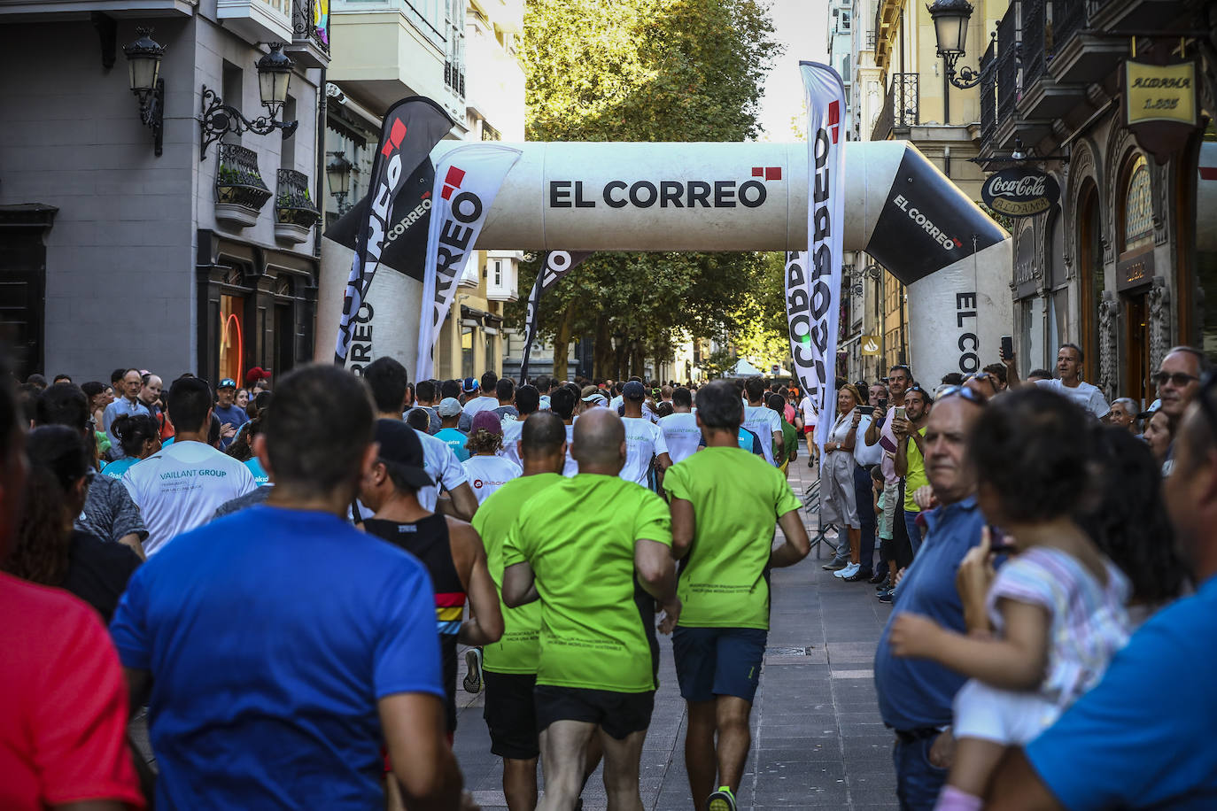 Las imágenes de las Carrera de Empresas