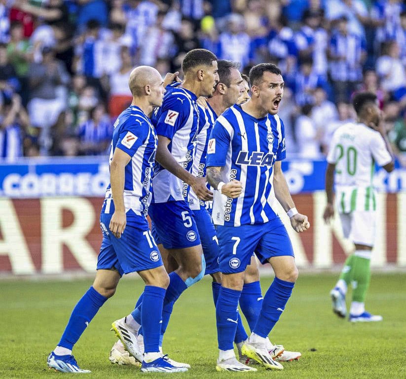 Alavés-Betis en imágenes