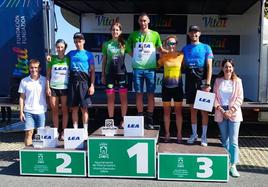 Urko Herrán y Sara Modrego, reinan en el III Duatlón Vitoria-Gasteiz