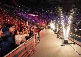 Los 14.017 espectadores que asistieron al Baskonia-Real Madrid fueron la tercera mejor entrada de la jornada.