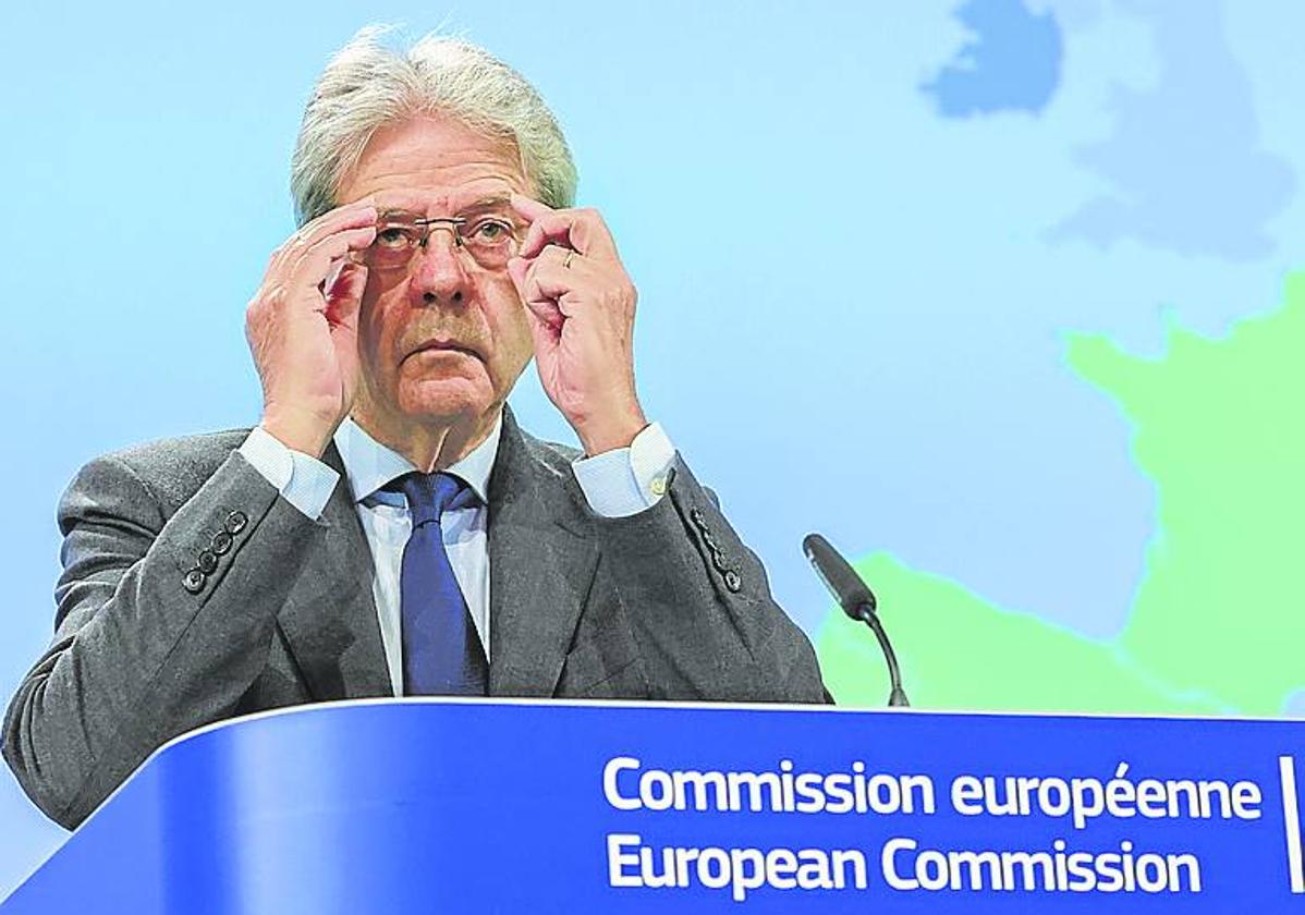 Paolo Gentiloni, comisario europeo de Economía.