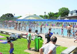 Piscinas de Fadura, en Getxo.