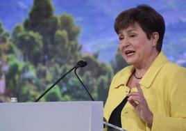 La directora gerente del FMI, Cristalina Georgieva.