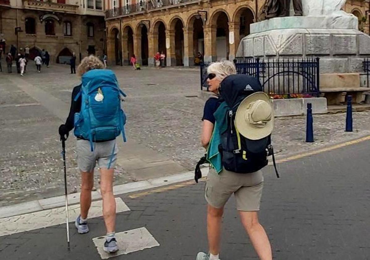 Se estima que unas 20.000 personas han atravesado Bizkaia en verano mediante el Camino del Norte.