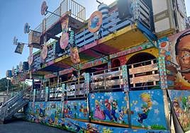 Imagen de una de las barracas de Durango, situadas en los antiguos terrenos del tren