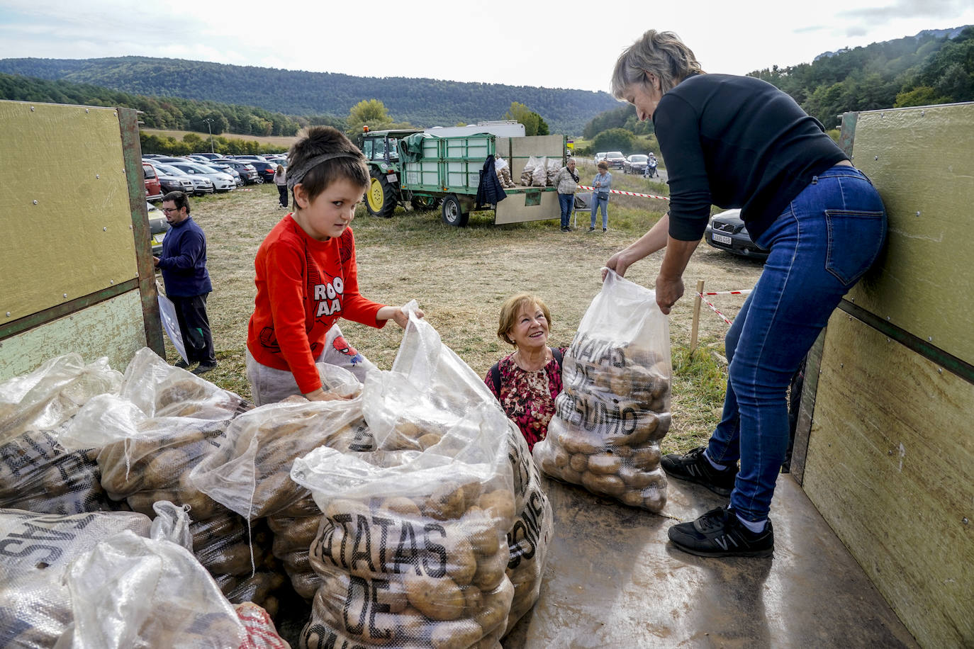 La Feria de la Patata de Valdegovía, en imágenes