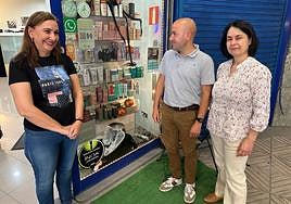 Un escaparate de Barakaldo engalanado ya para celebrar Halloween