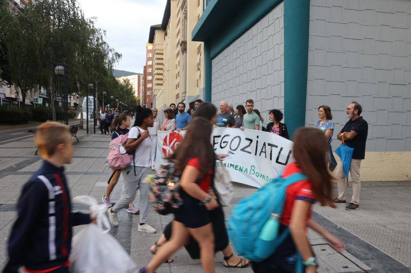 Huelga de los colegios concertados en Euskadi