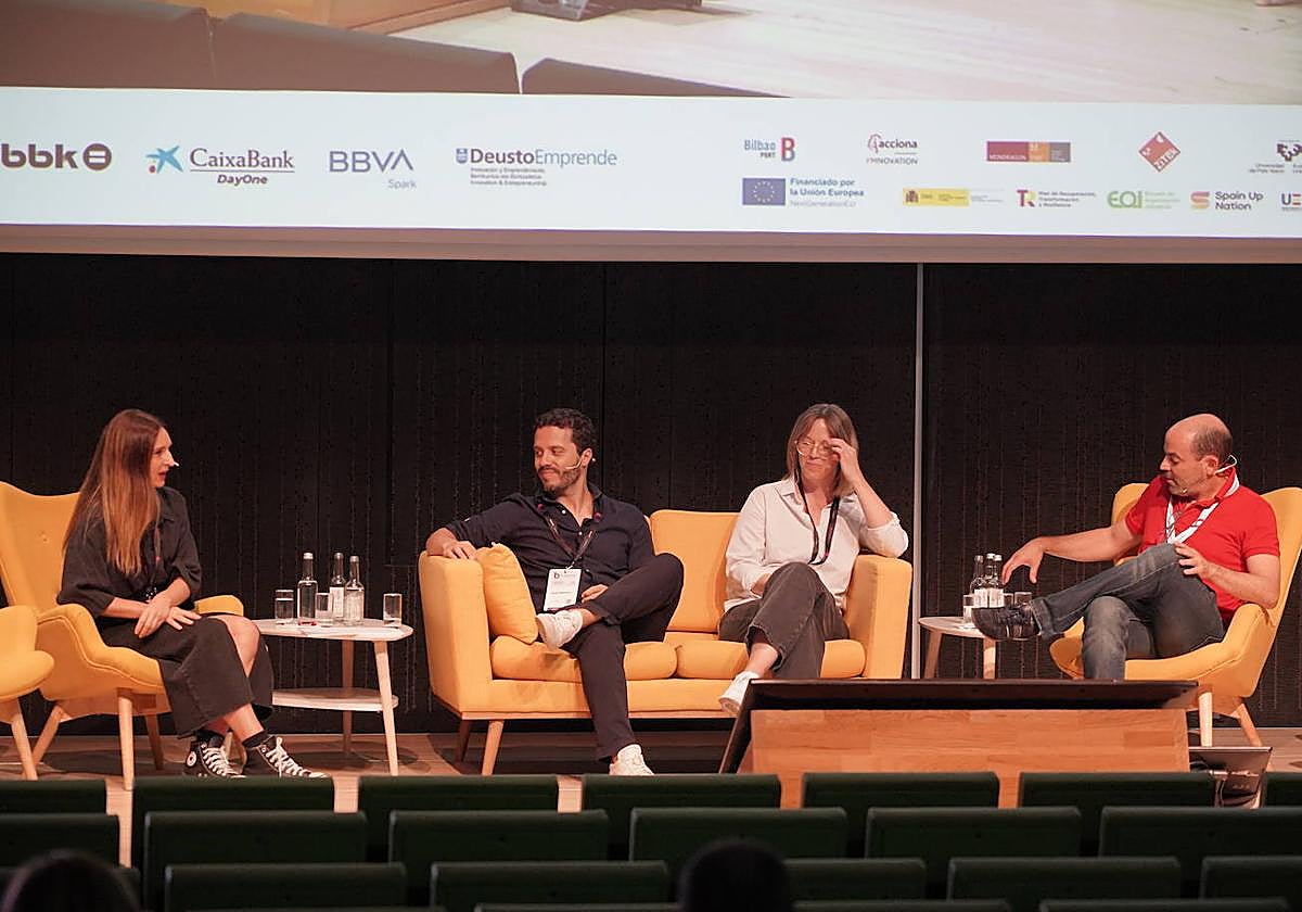 Idoia Iturbe, Sèrgio Massano, Michèle Richner y Sergio Borasino.