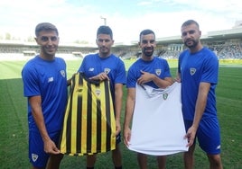 Antonio Salado, Aimar Sagastibeltza, Ekaitz Molina y Ander Pacheco pasaron por el Gernika antes de recalar en el Barakaldo.