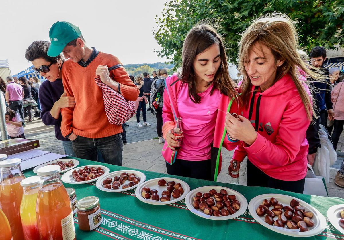 La feria es una oportunidad para descubrir las castañas.