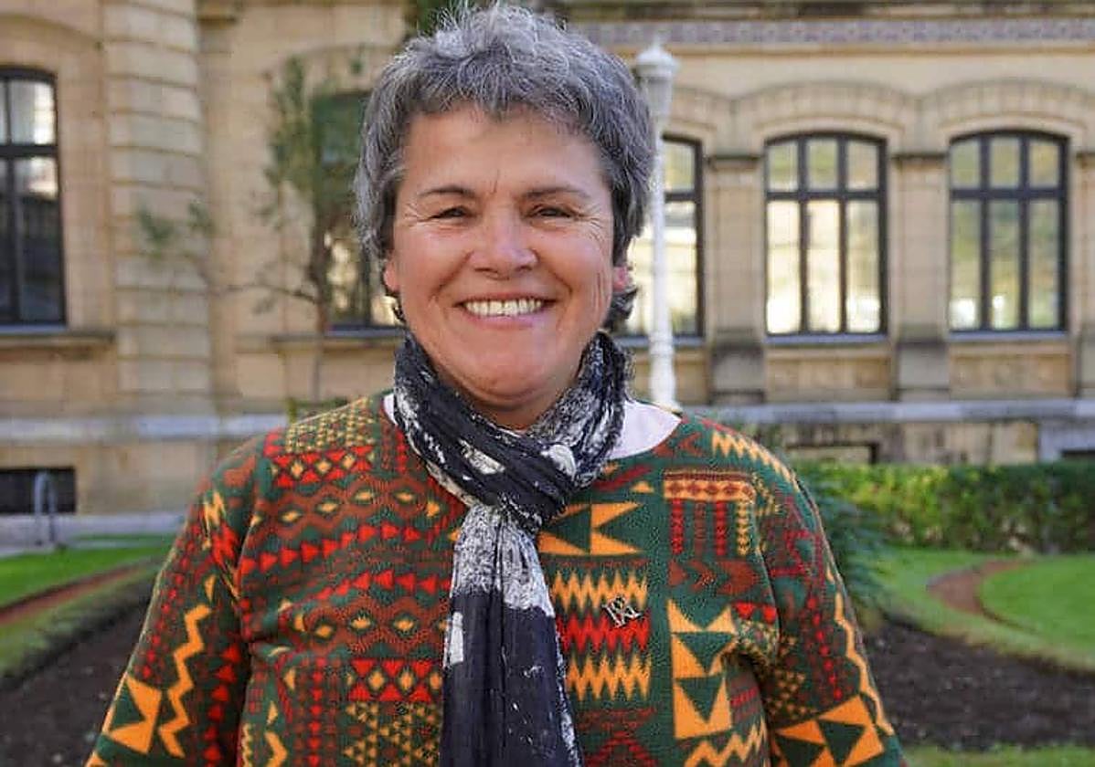 Itxaro Borda, irribarretsu.