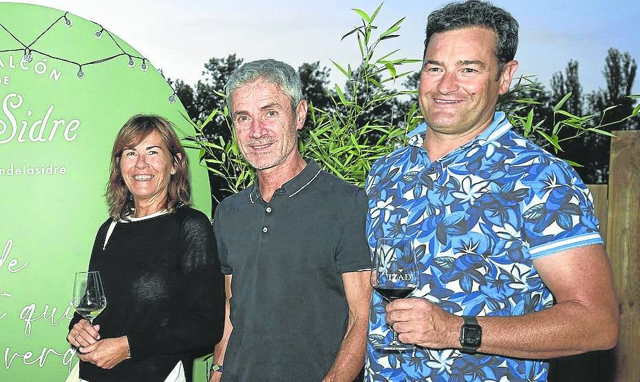 Ana Churruca, Martín Fiz y Jesús Martínez.