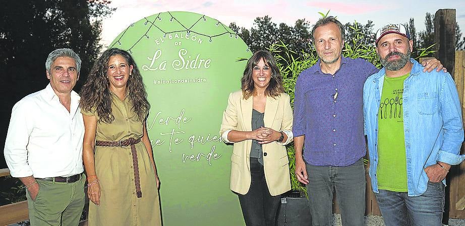 David e Itsaso Arrizabalaga, Ainhoa Martínez de Cestafe, Frederic Alzola e Iban Cañamero.