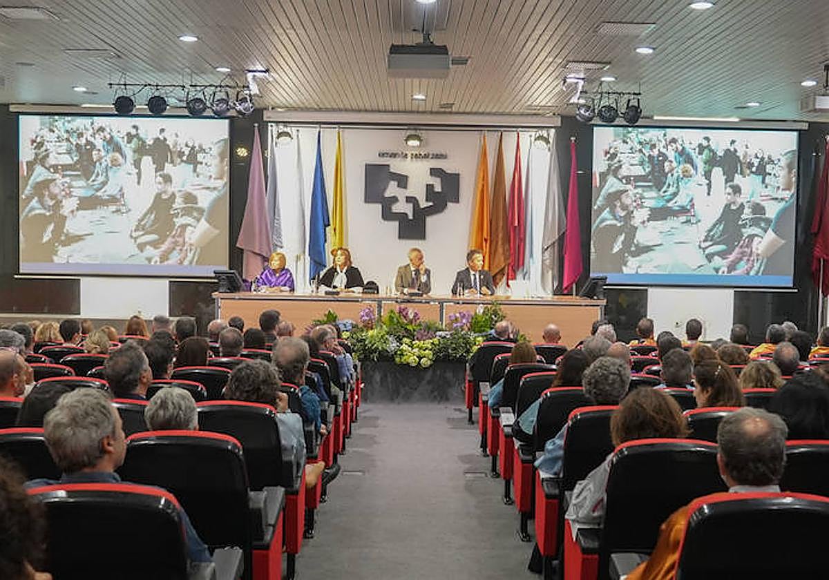 Acto de apertura del curso académico de la UPV, el pasado mes de septiembre.