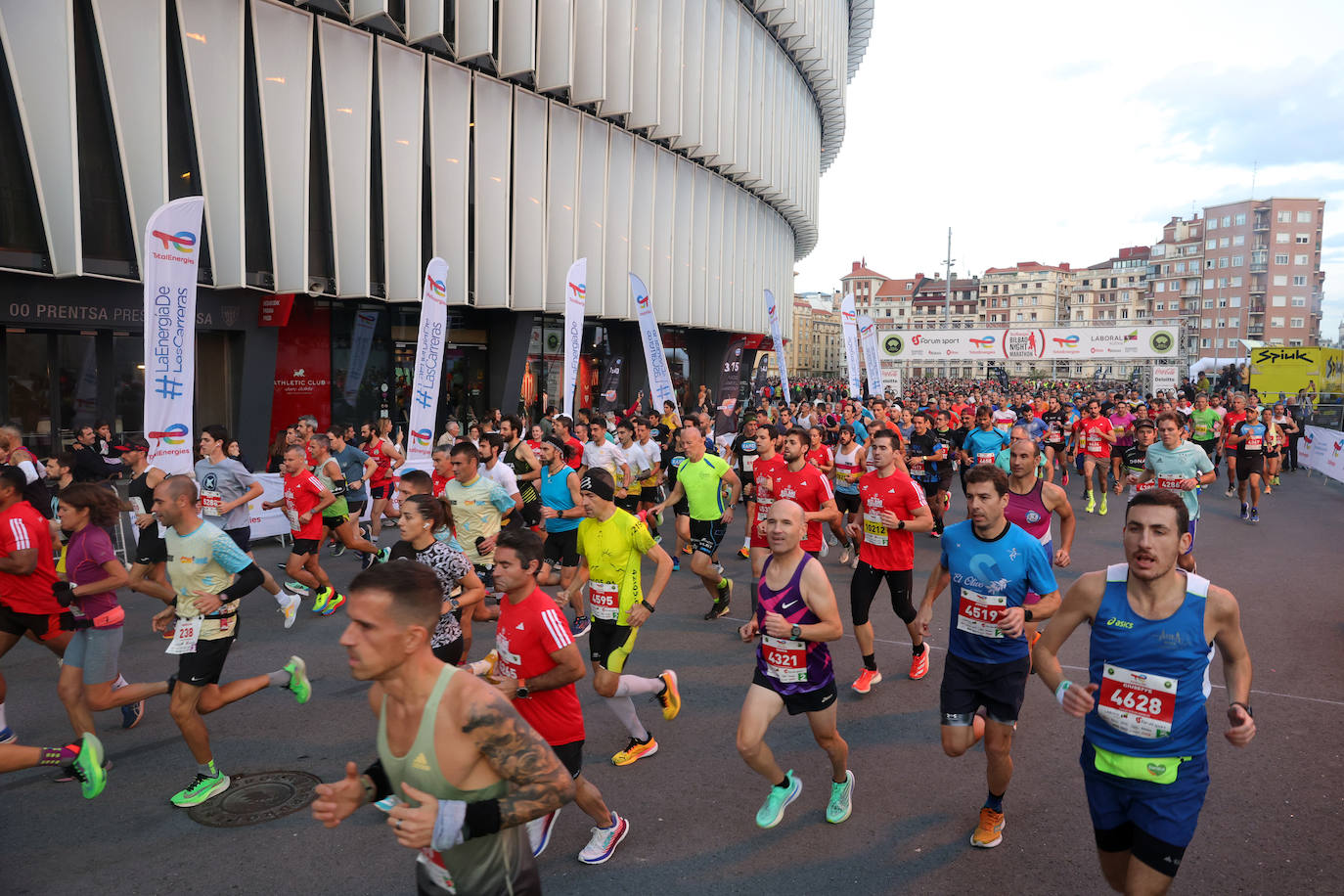 Una Bilbao Night Marathon de récord