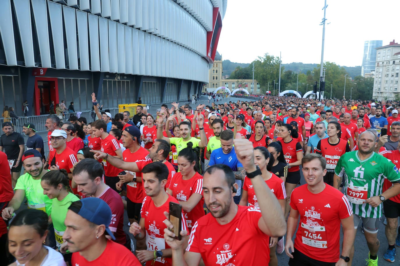 Una Bilbao Night Marathon de récord