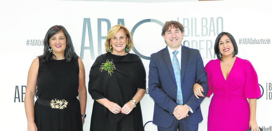 Begoña de Ibarra, Itxaso Atutxa, Eneko Andueza y Myriam Márquez. 
