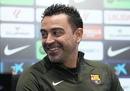 Xavi confía en ganar al Athletic este domingo en el Camp Nou.