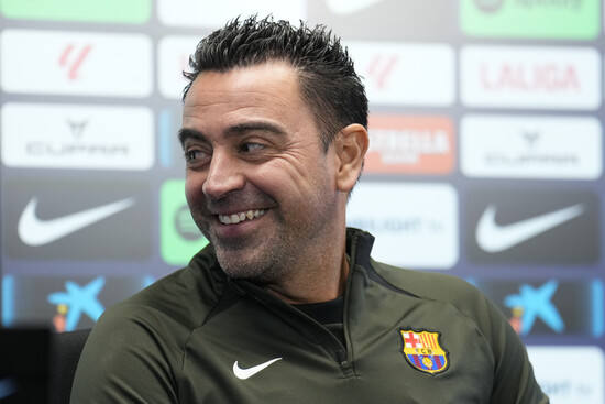 Xavi confía en ganar al Athletic este domingo en el Camp Nou.