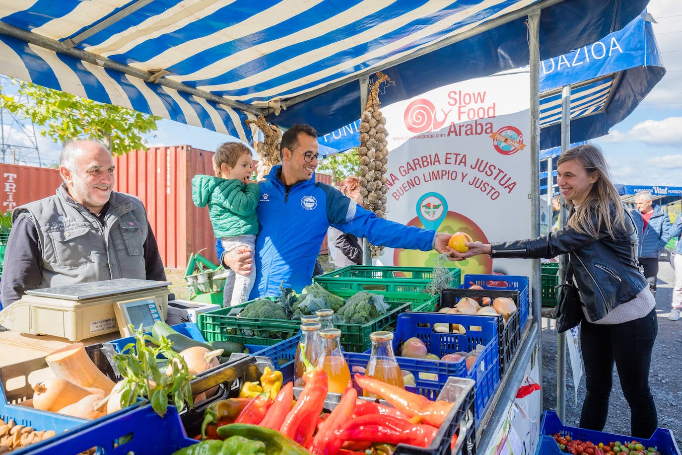 De Vitoria a Bruselas por «un sistema alimentario bueno, limpio y justo»