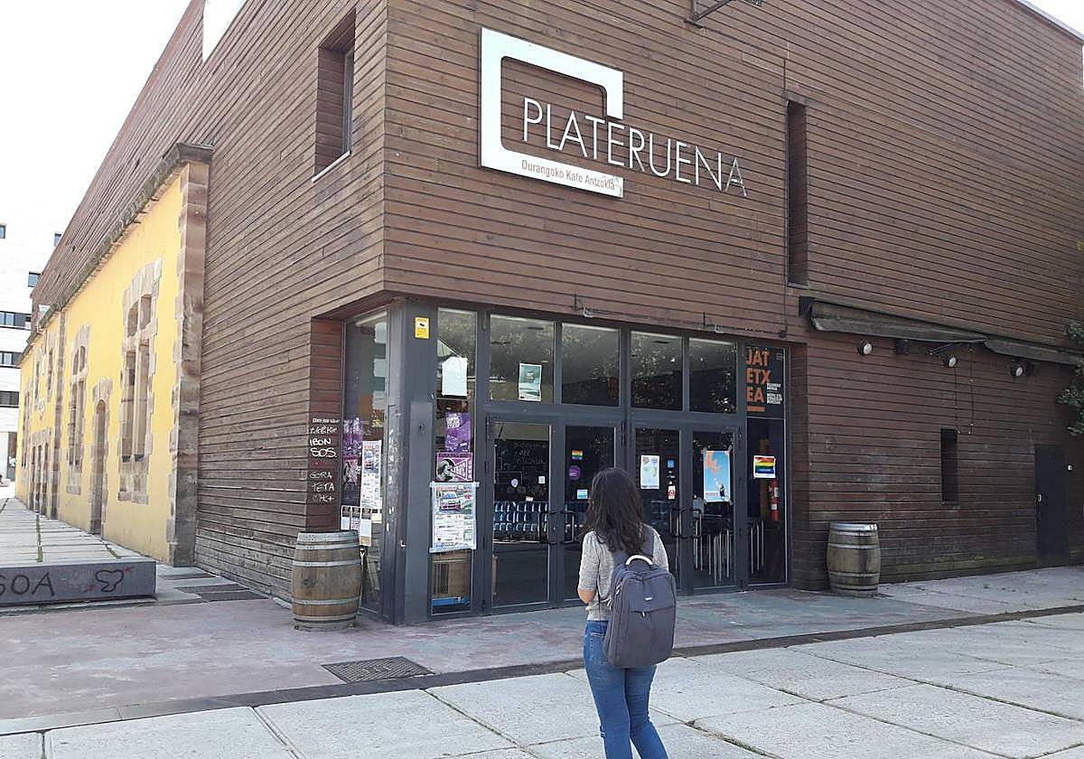 Entrada del Plateruena, en Durango