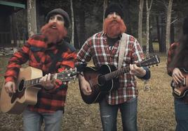 La banda de sonido americano, en un momento del vídeo dirigido por Antony Rohald.