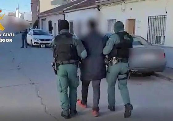 Detención de uno de los implicados en la operación 'Virgin'.