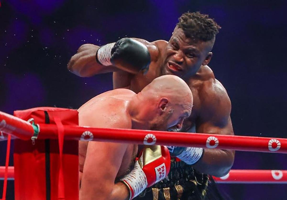 Ngannou kolpe bat ematen Furyri.