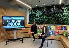 Braulio Gómez y Kristian Prieto durante la presentación del estudio.