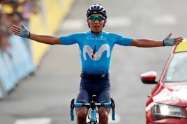 Quintana, en su etapa anterior en el Movistas