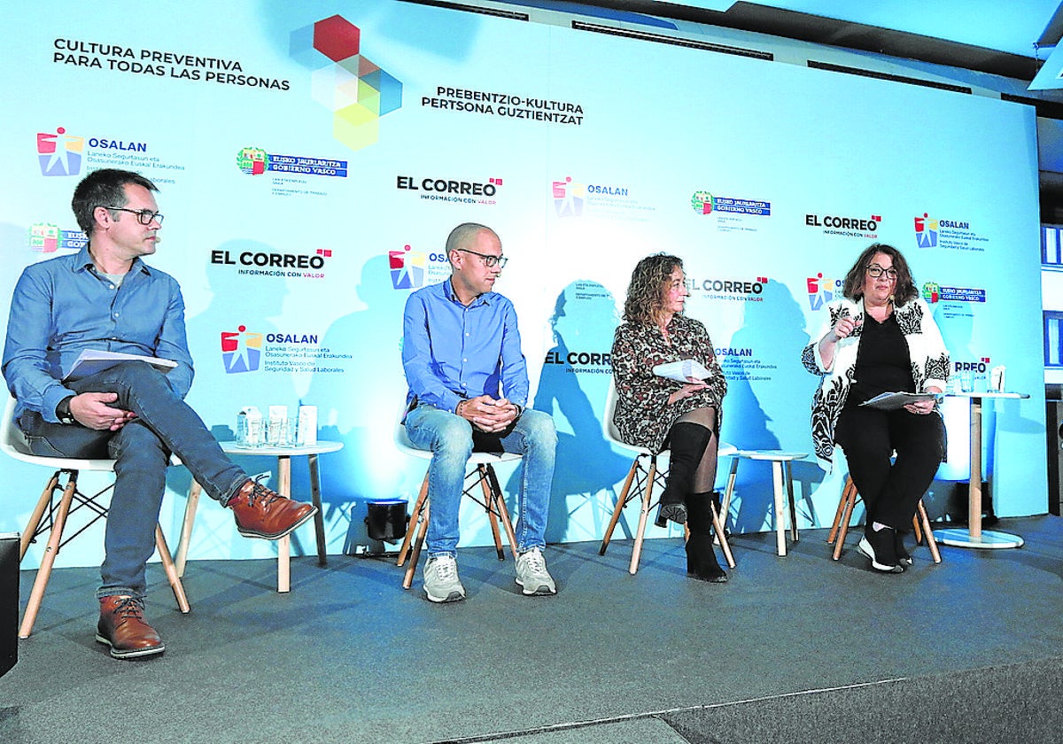 Jesús Torrell, Pedro Pérez, María Jesús Martín, Inés Álvarezto y Guillermo Quindós.