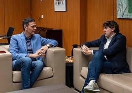 Andueza y Sánchez han mantenido un encuentro privado en Ferraz.