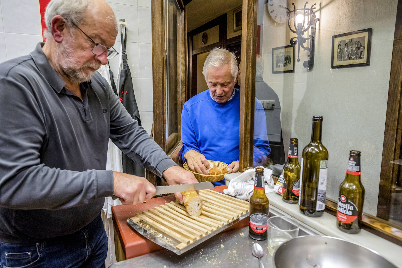 La cena en la sociedad gastronómica Ametza, en imágenes