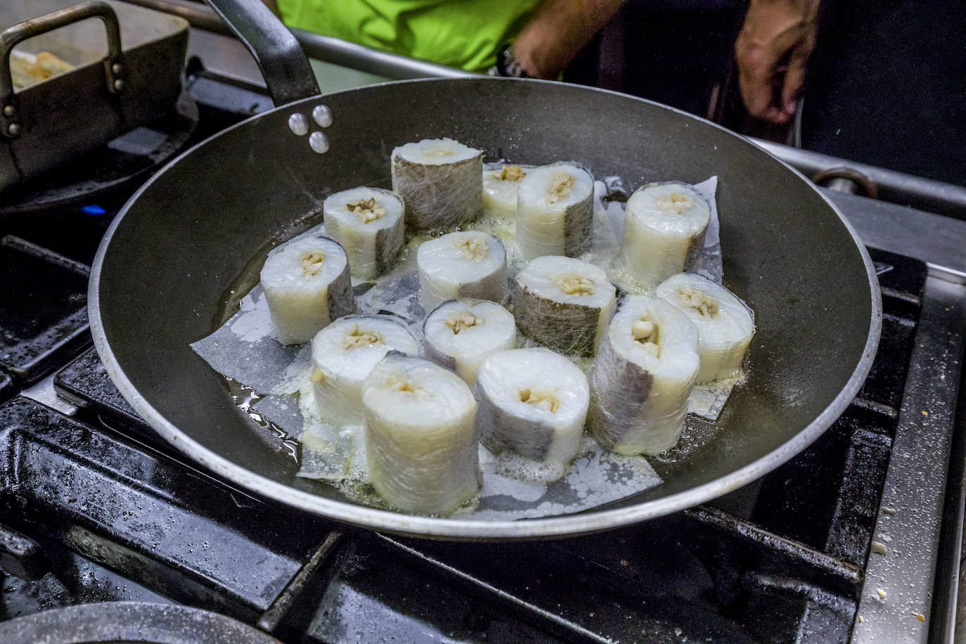 La cena en la sociedad gastronómica Ametza, en imágenes