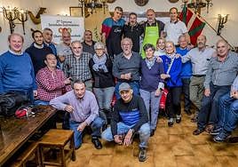 La cena en la sociedad gastronómica Ametza, en imágenes