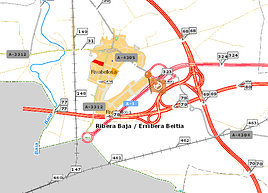 Un herido al colisionar un camión y una furgoneta en la A-1, a su paso por Rivabellosa