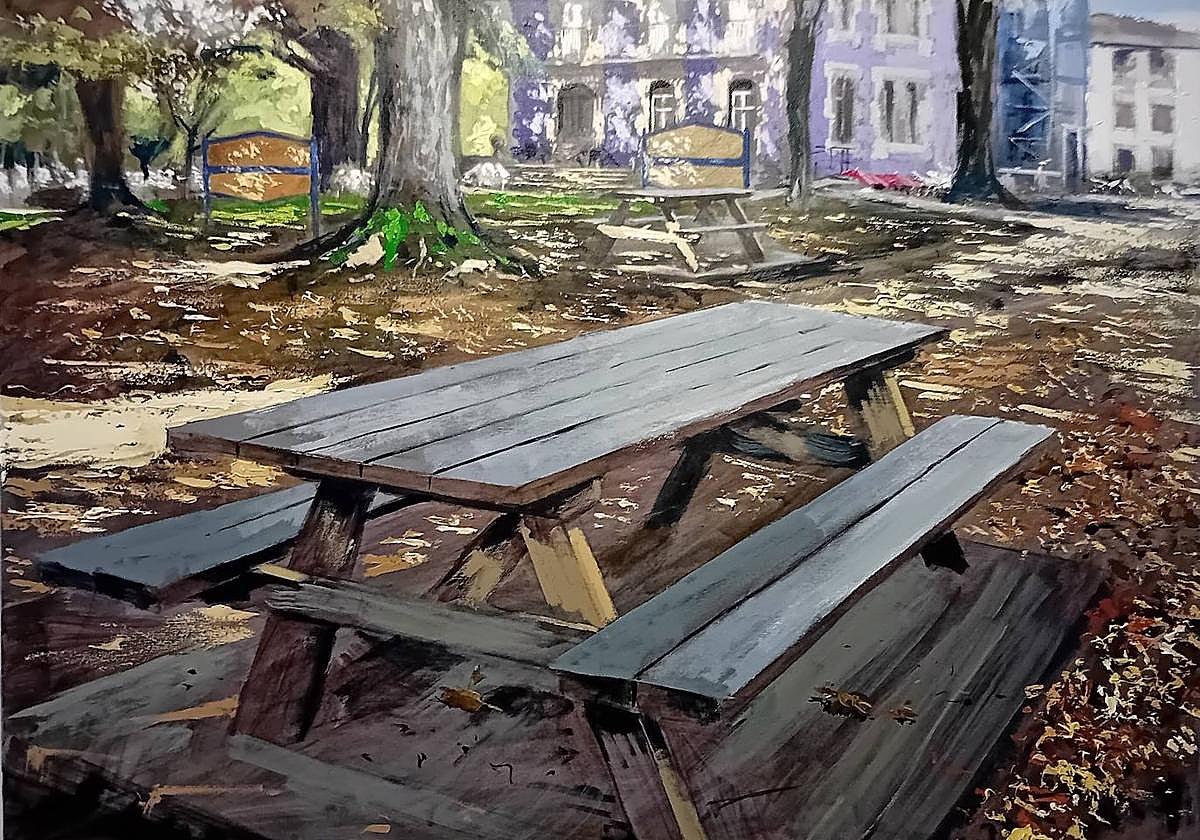 El primer premio refleja esta zona de Elorrio, Aldatsekua, sede de algunas asociaciones locales.